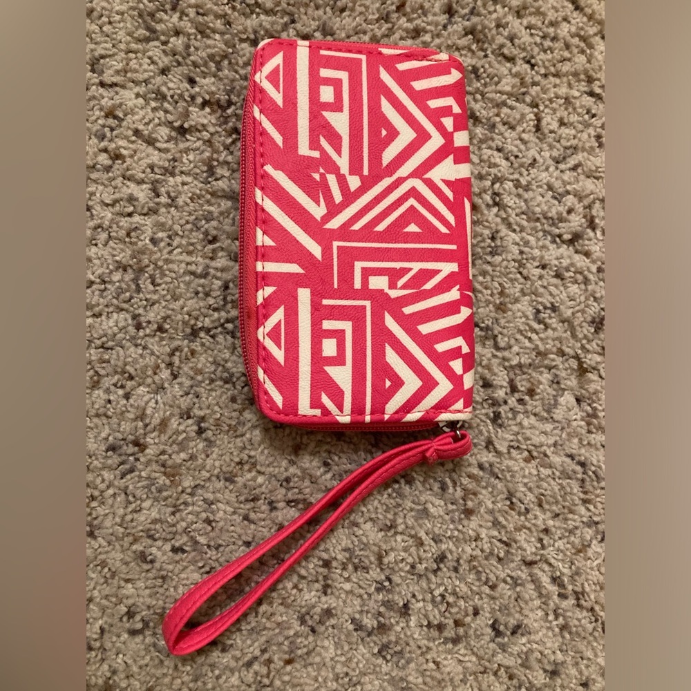 Neon Wallet Wristlet